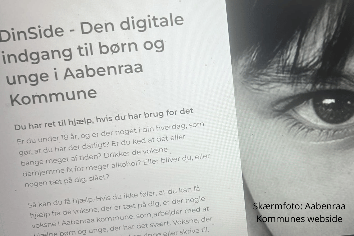 Unge har fået en digital indgang til støtte i Aabenraa Kommune